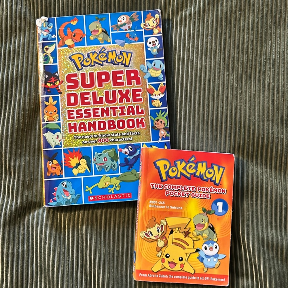 Pokémon books! Two